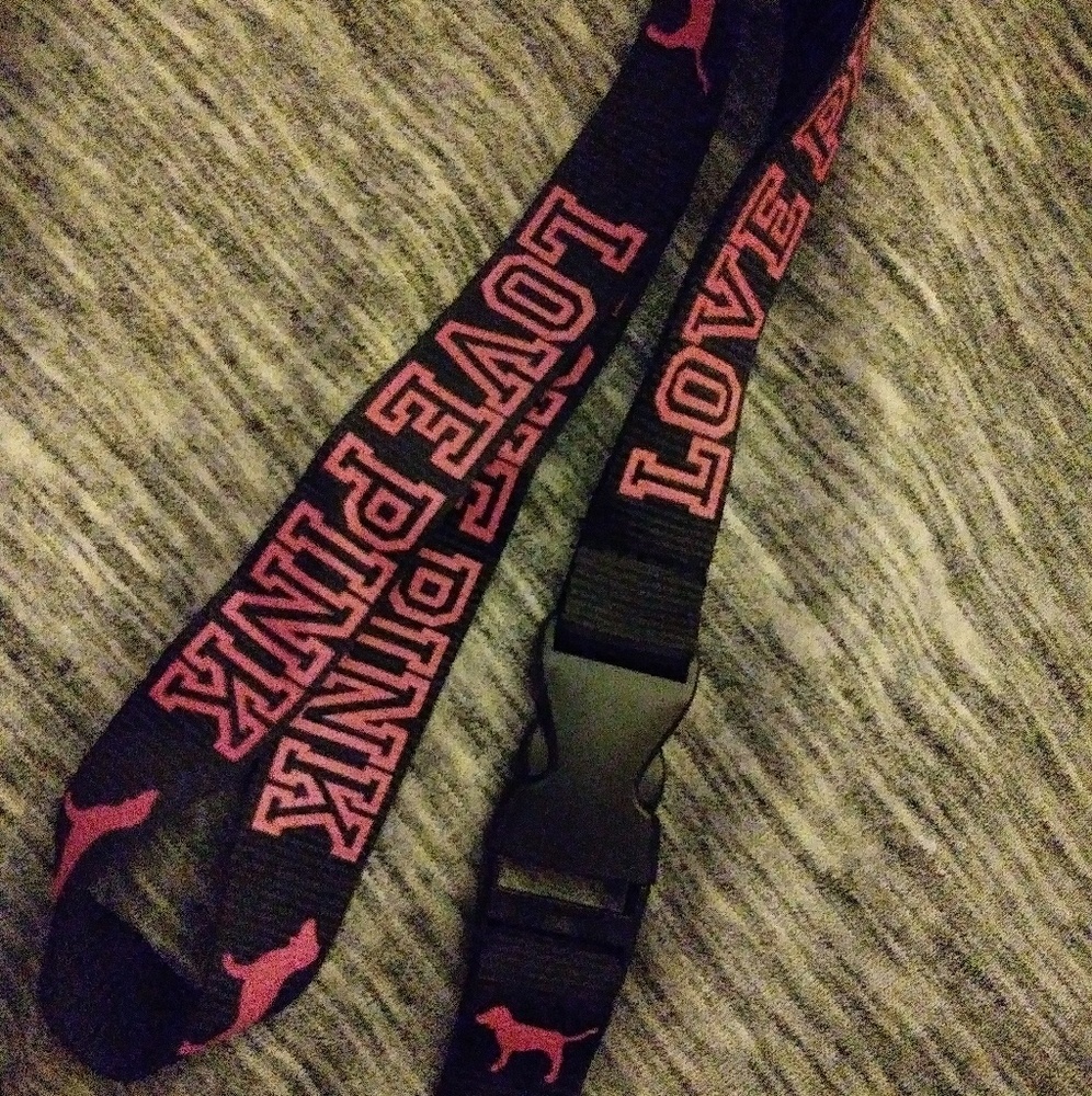 🍃 Pink Victoria Secret Lanyard